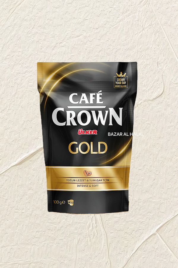 Ulker Cafe Crown Gold Instant Soft Coffee - 100gr