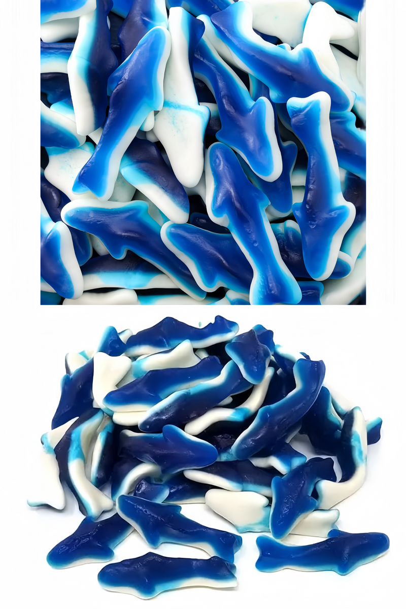 Halal Gummy - Foam Blue Sharks