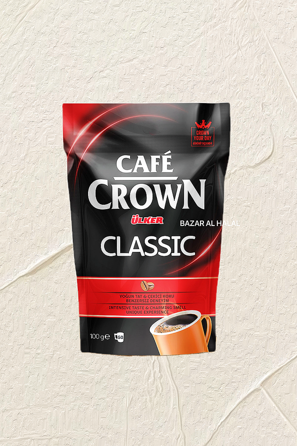 Ulker Cafe Crown Classic Instant Coffee - 100gr