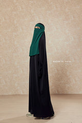 Emerald Green Single Layer Niqab - Super Breathable & Comfy