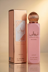 Lattafa Asdaaf Ameerat Al Arab Prive Rose All Over Spray, 150 mL (5.07 fl oz)