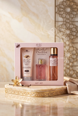 Choco Musk Marshmallow 3PCS Gift Set – 50ml Perfume & 250ml Mist Spray & 200ml Gel
