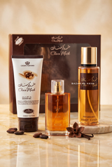 Choco Musk Chocolate 3PCS Gift Set – 50ml Perfume & 250ml Mist Spray & 200ml Gel