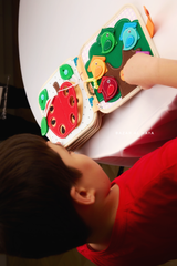 Montessori Educational Giraffe Activity Busy Book