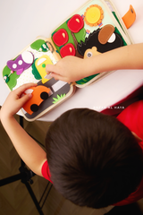 Montessori Educational Giraffe Activity Busy Book