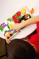 Montessori Educational Giraffe Activity Busy Book