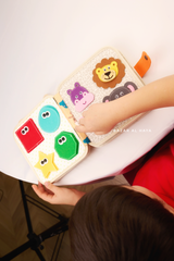 Montessori Educational Giraffe Activity Busy Book