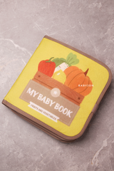 Montessori Educational Orange Activity Busy Fabric Book