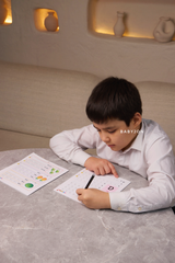 2 Pcs English Copybook Set For Tracing & Practicing Alphabet & Words - 4pcs Erasable Pens Included