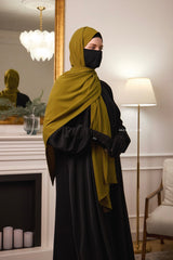 Olive Extra Large Scarf & Hijab - Rectangle Shape - Style & More