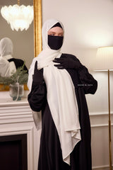 Ivory Extra Large Scarf & Hijab - Rectangle Shape - Style & More