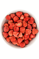 Organic Freeze Dried Whole Strawberries - Unsweetened