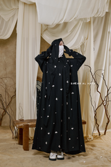 Aylin Black Prayer / Salah Dress - Super Breathable In 100% Cotton