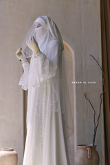 Minimalistic Beautiful Wedding Bridal Tulle Veil