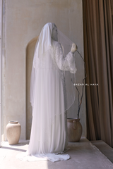 Minimalistic Beautiful Wedding Bridal Tulle Veil