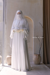 Minimalistic Beautiful Wedding Bridal Tulle Veil