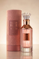 Lattafa Velvet Rose Eau De Parfum Spray for Unisex 3.4 oz (100 mL)