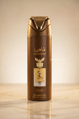 Lattafa Shaheen Gold Deodorant Spray / Body Spray 200ml
