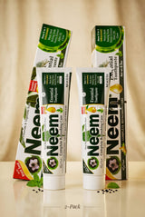 2-Pack Halal Toothpaste Neem – Complete Refreshing Care, Fluoride-Free, Made with Organic Ingredients