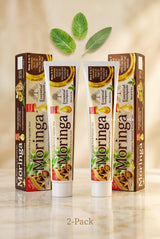 2-Pack Halal Toothpaste Moringa – Complete Dental Care, Fluoride-Free, Organic Ingredients