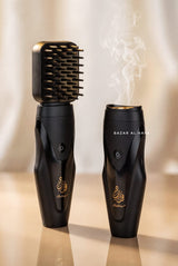 Electric Bakhoor Comb for Hair – Portable Hair Incense Diffuser, Aromatherapy Oud Burner Comb