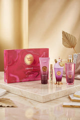 Armaf Yum Yum Women Perfume Women Gift Set 4PCS – Eau de Parfum, Body Lotion, Body Mist & Mini Spray - Sweet Gourmand Fragrance Gift Box