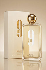 Afnan 9 AM Eau de Perfum for Men & Women – Fresh Citrus Aromatic Fragrance