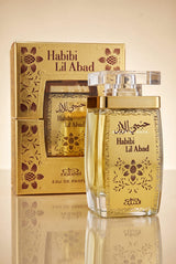 Nabeel Habibi Lil Abad Eau de Parfum – Sweet Floral Arabian Fragrance, Unisex