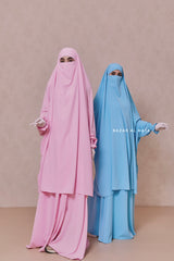 Hoor - Premium Two Piece Jilbab With Skirt- Long & Loose