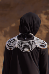 Beautiful Embellished Crystal Necklace - Costume Shoulder Jewelry