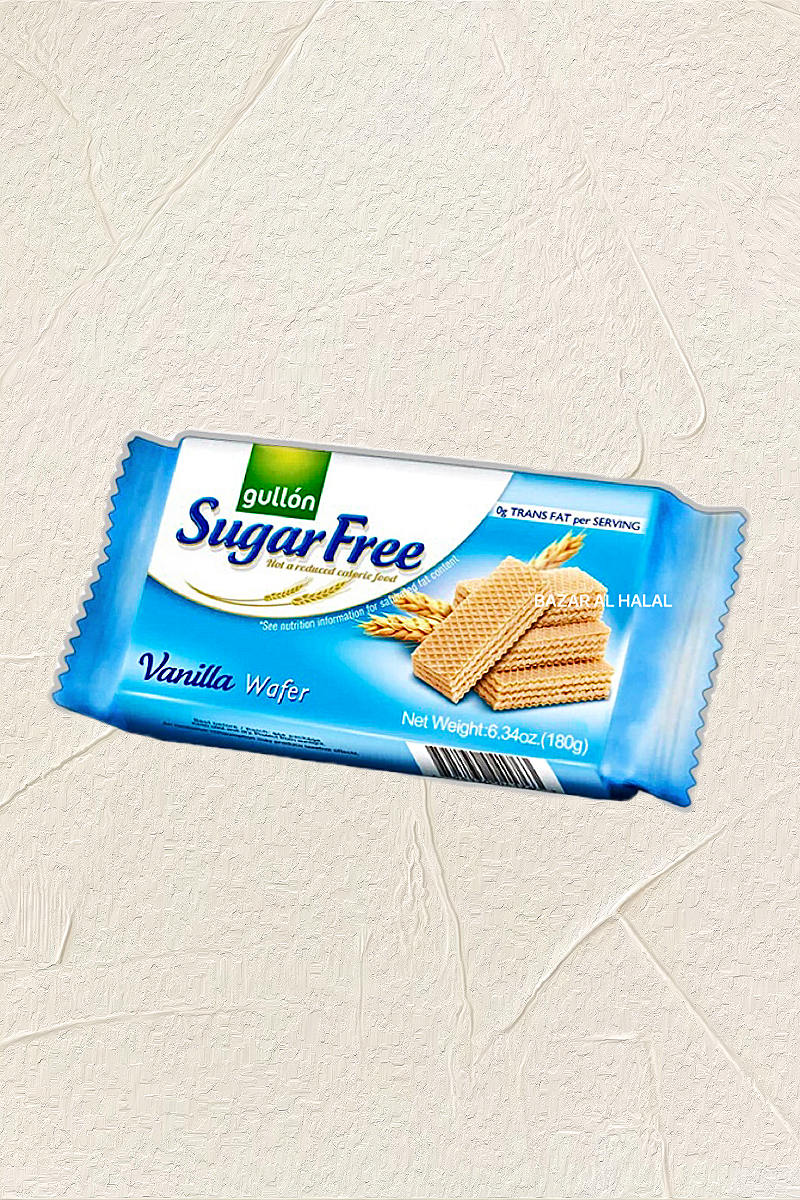 Gullon Sugar Free Vanilla Wafer - Trans Fat Free