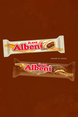 Ulker Albeni Milk Chocolate Round Biscuit Bar - Caramel