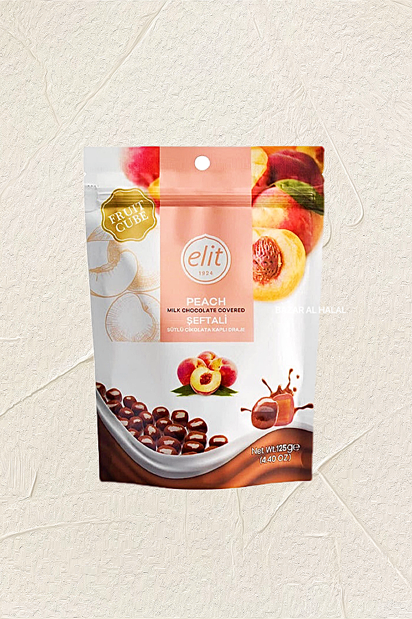 Elit Milk Chocolate Covered Peach Drage