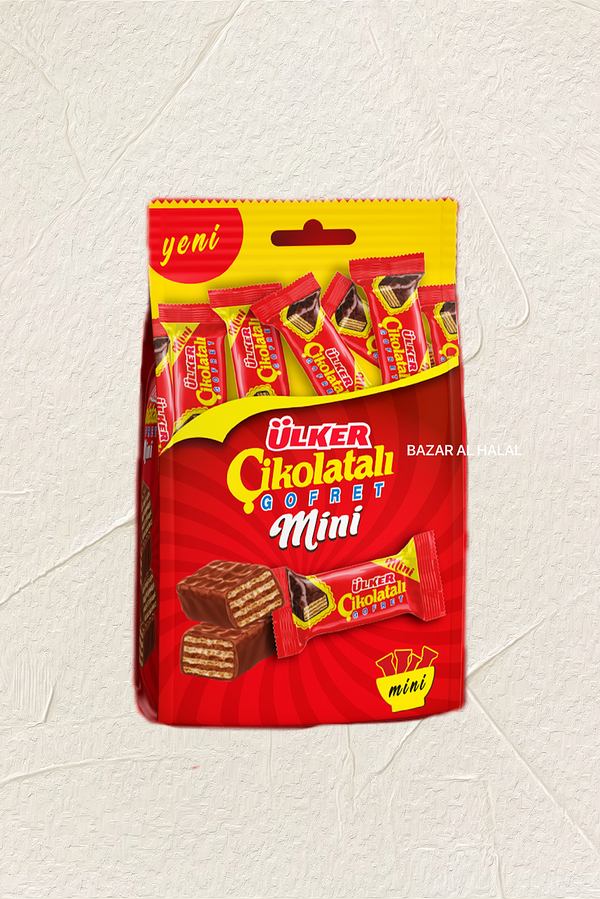 Ulker Chocolate Mini Wafer Bars - Whole Bag