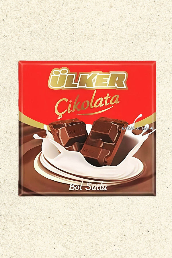 Ulker Milk Chocolate Square Bar - Regular