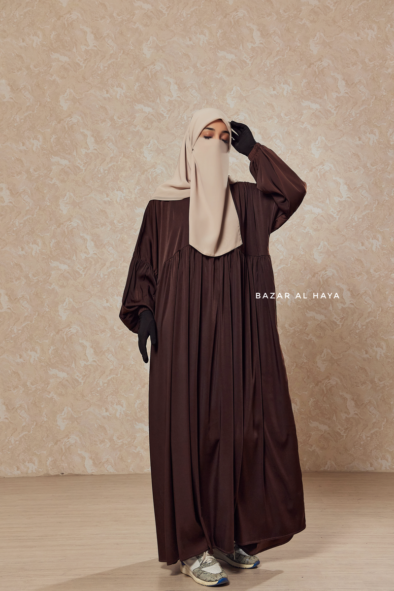 Cocoa Muna 2 Loose Fit Summer Abaya Dress - Sheen Kharir