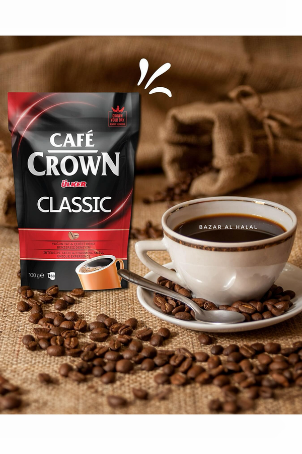 Ulker Cafe Crown Classic Instant Coffee - 100gr