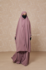 Hoor - Two Piece Jilbab With Skirt- Long & Loose