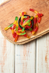 Halal Gummy Worms - Two Toned