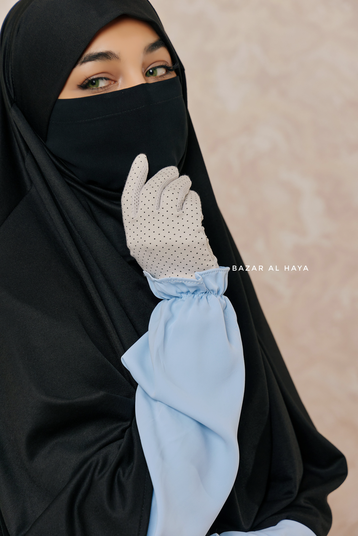 Yaqeen Abaya Khimar Diamant Diamant Driehoeksnede Set Lange Hijab Muslimah sjaal Jilbab moslim Maxi jurk Gebedsjurk, Donker Blauwgroen, Onesize ( UK size 6 - 12