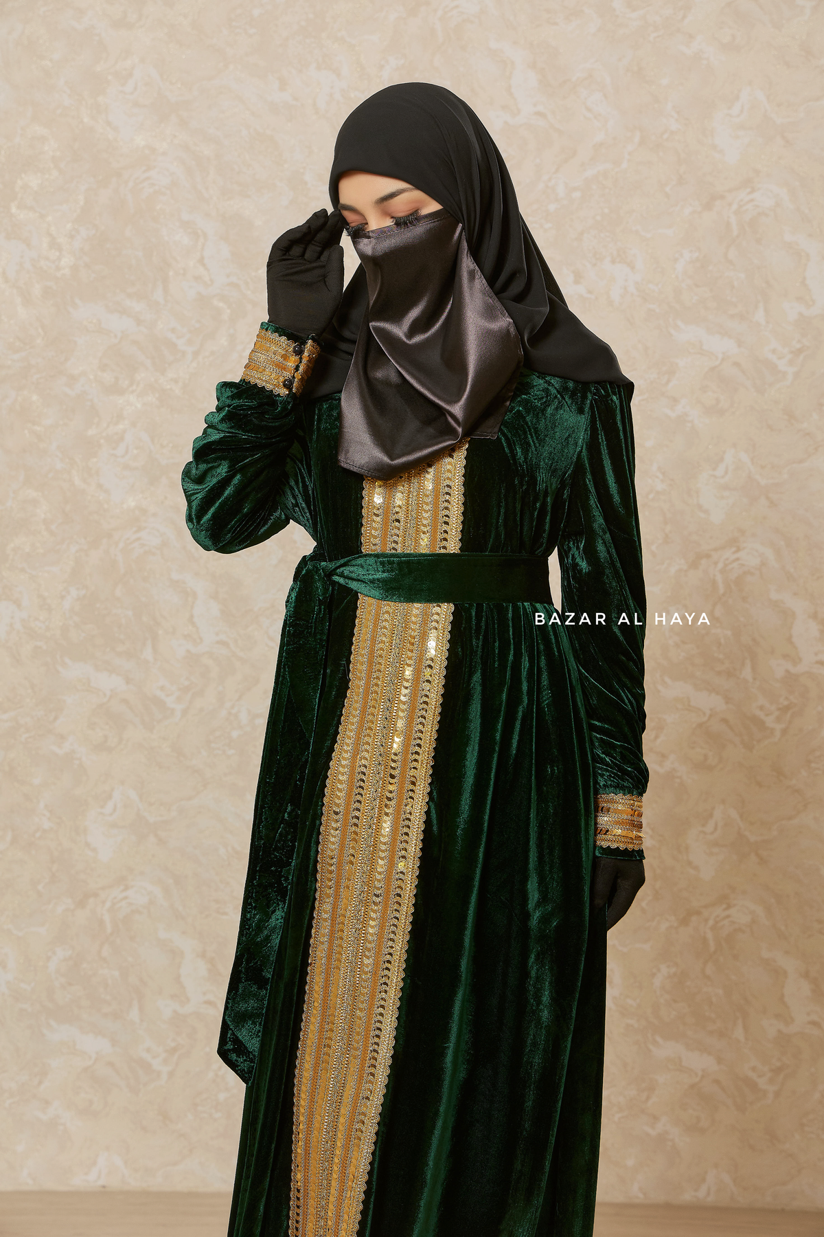 sachin and babi light blue dress EID ABAYAS – SN Couture main image 0