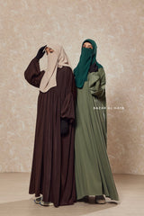 Muna 2 Loose Fit Summer Abaya Dress - Sheen Kharir