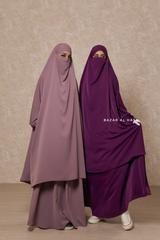 Hoor - Two Piece Jilbab With Skirt- Long & Loose