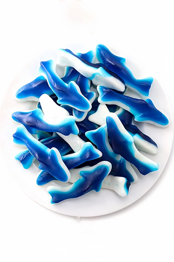 Halal Gummy - Foam Blue Sharks