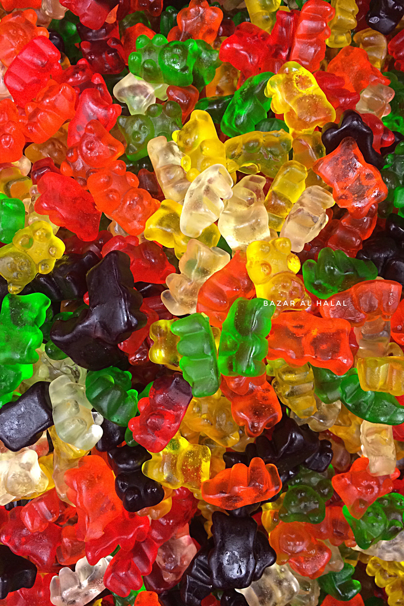Halal Gummy Bears - 6 Flavors