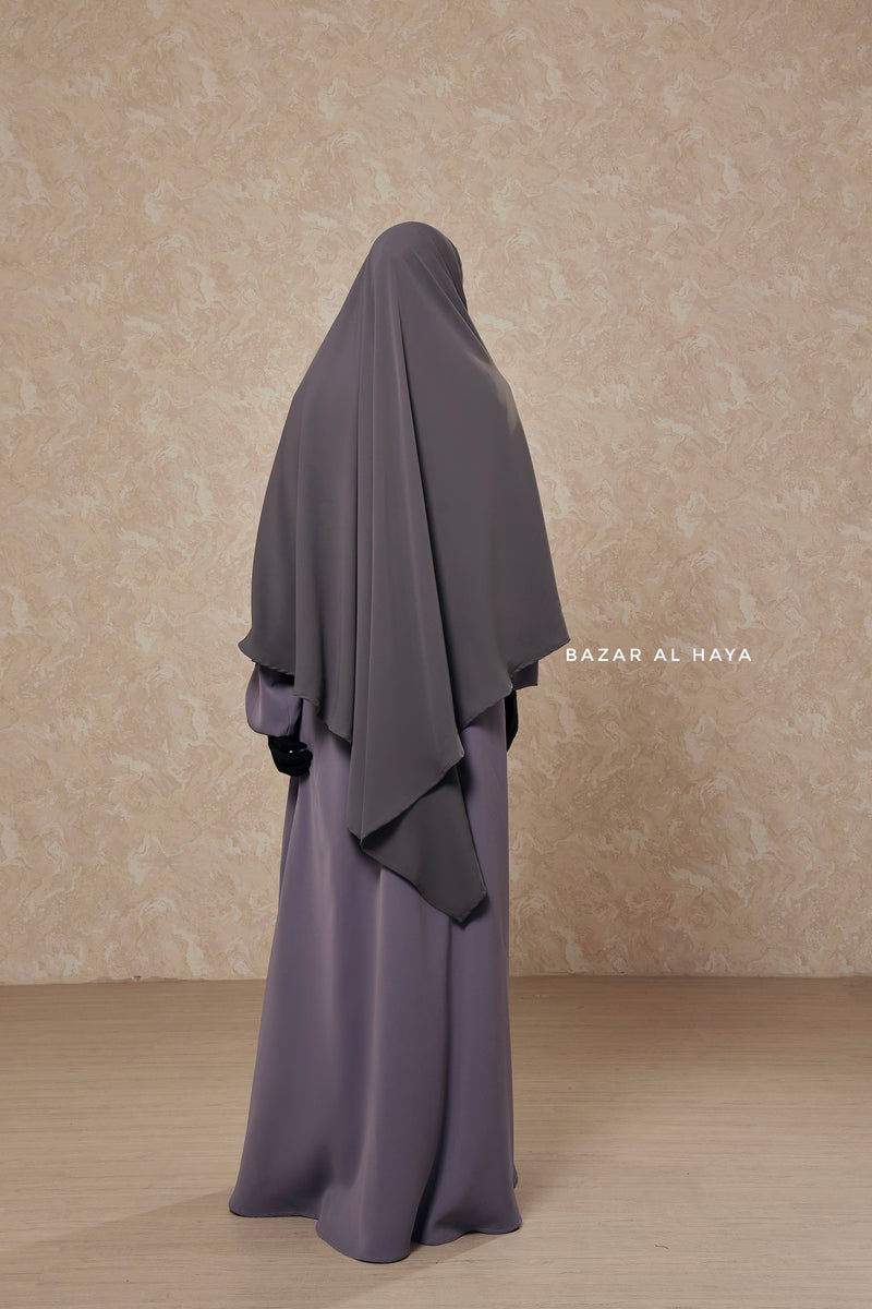 Salam 2 Abaya & Mubarak Khimar Two Piece Set - Nida