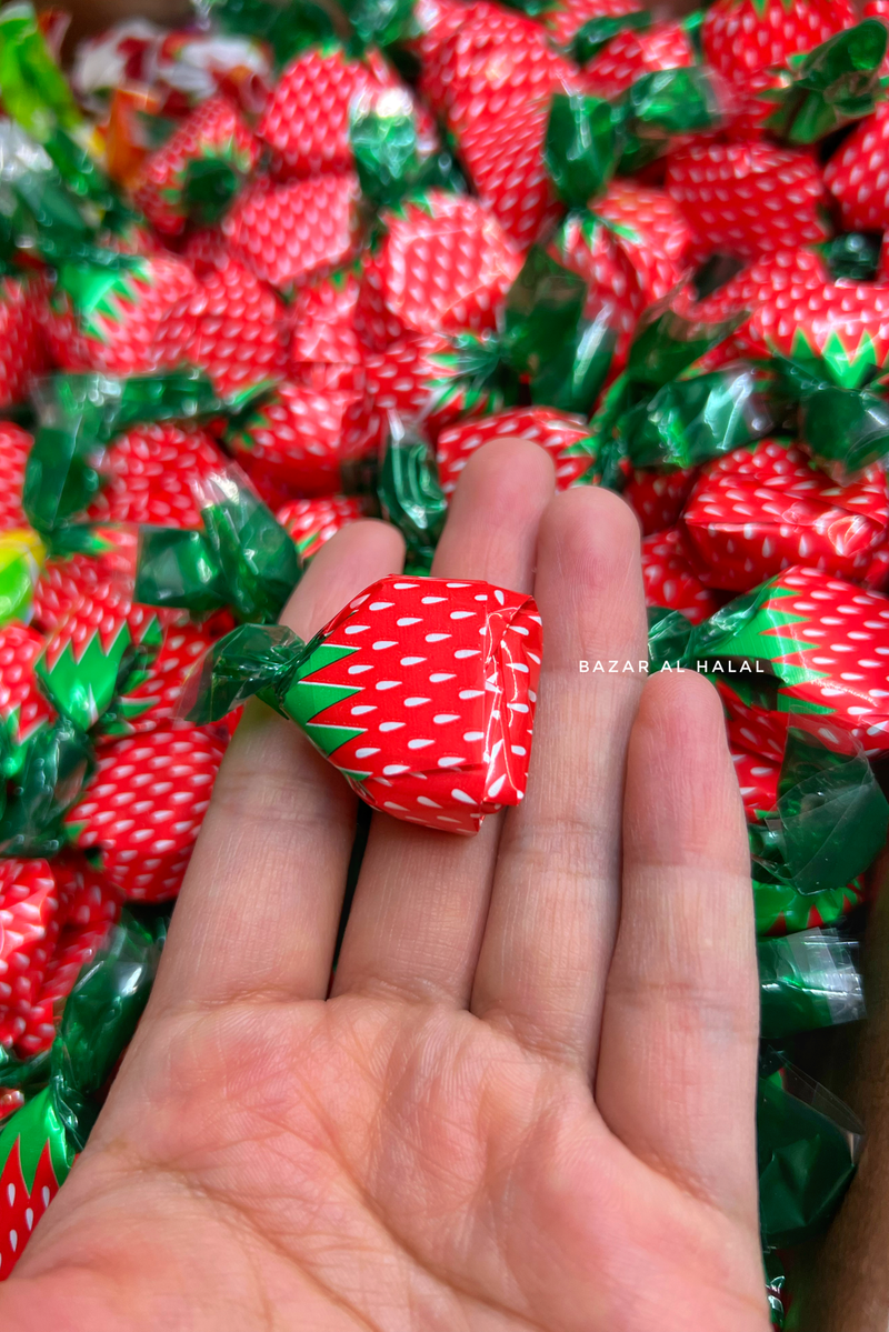 Elit Fruit Filled Strawberry Hard Candy By LB