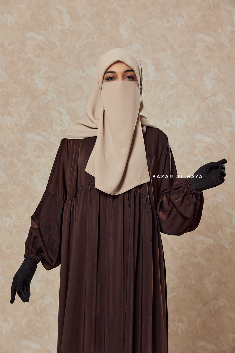 Cocoa Muna 2 Loose Fit Summer Abaya Dress - Sheen Kharir