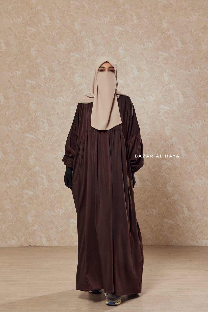 Cocoa Muna 2 Loose Fit Summer Abaya Dress - Sheen Kharir