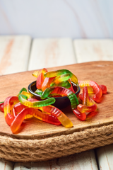 Halal Gummy Worms - Two Toned
